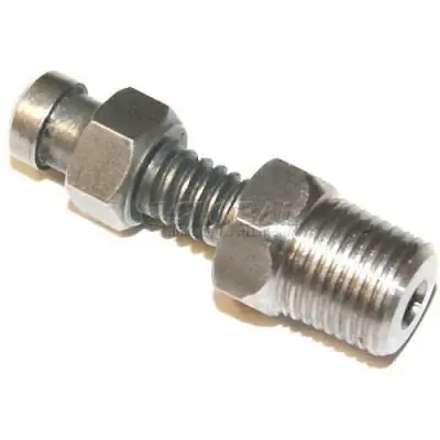 Best Choice MITCO P131-6M 1/8 NPT Jiffy Bleed Valve With Set Screw