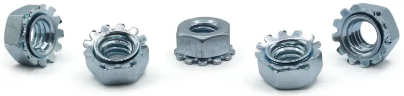 Buy Online Fasteners HEX-NUTS-6/32-STL-ZN-PLTD