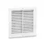 HART & COOLEY 063999 RH45 6X6 ALUMINUM GRILLE (WHITE) Must Have