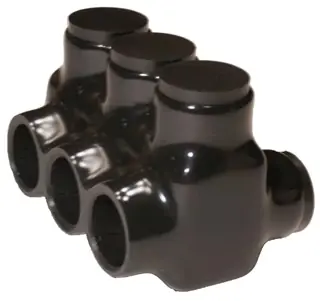 Morris 97653 350-3 Black Insulated Connector Dual Trending