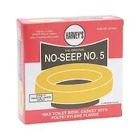 Express Delivery OATEY 6005 Harvey 6005 No-Seep No. 5 Wax Gasket With Plastic Flange