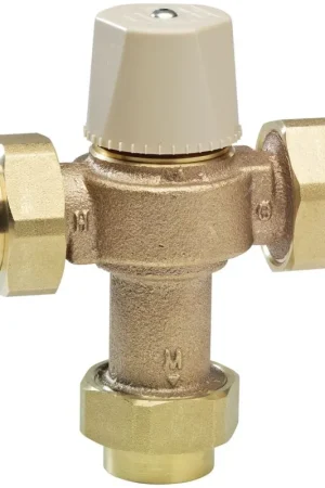 Time-Limited Watts LFMMVM1-UT Thermostatic Mixing Valve Lead Free 1/2 Inch