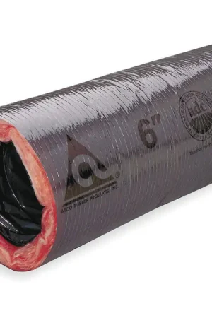 ATCO PRODUCTS 17002514 Insulated Flexible Duct, 14 x 25', R-4.2 New Release