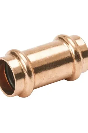 Hassle-Free Returns MUELLER STREAMLINE PRESS-PF10146 COPPER COUPLING WITH STOP 3/
