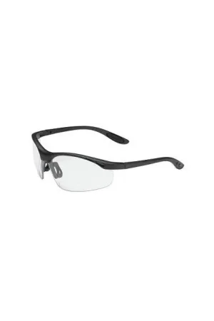 Authentic Bouton Optical 250-25-0010 PIP Black Frame Clear Lens Safety Glasses