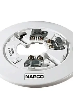 Fresh Stock Napco FWC-FSLC-SMK6B Firewolf Series 6 Analog Smoke/Heat Detector Base