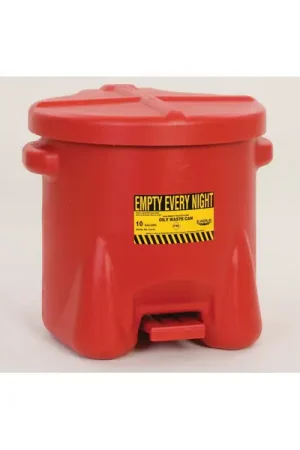 Eagle Manufacturing 935-FL Oily Waste Can With Foot Lever 10 gal Time-Limited