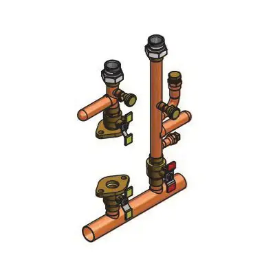 KD Navien GFFM-MSOZUS-001 Primary Manifold Kit, For Use With NHB Series Wall-Hung Boiler Price Drop