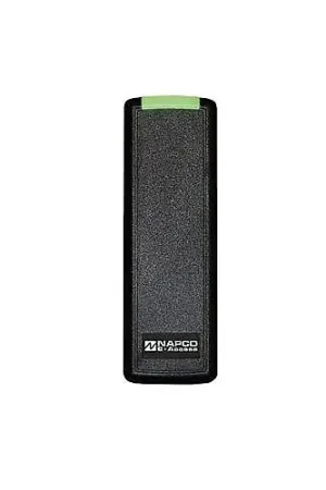 Free Returns Napco NAE-ET10 E-Access 13.5MHz Mifare Proximity Access Control Reader, Mullion Mount