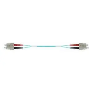 Final Sale Lynn Electronics SCSC-10GIG-1M Fiber Patch Cable SC/SC 10 Gig OM3 Multimode 1 M
