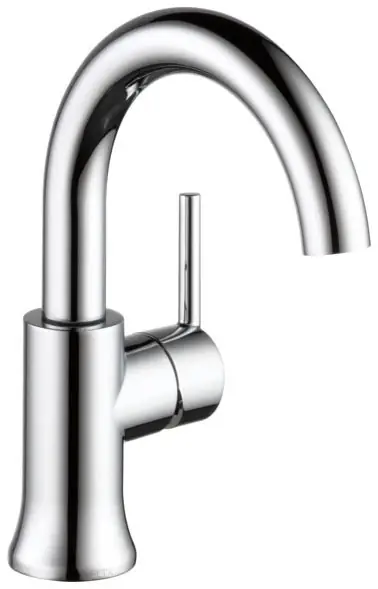 Delta 559HA-DST Trinsic Single Handle High Arc Bathroom Faucet Chrome * Clearance * Professional Grade