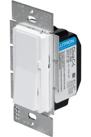 Lutron DVCL-153PH-WH Diva LED Dimmer Single-Pole/3-Way 120VAC Special Discount