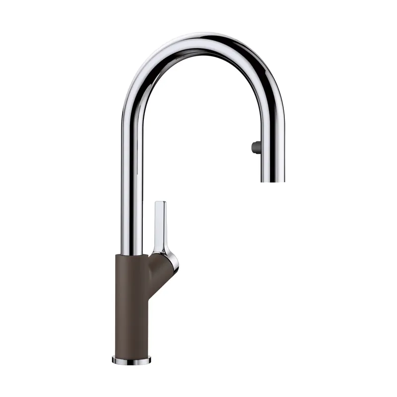 Blanco 526394 Urbena Pull-Down Kitchen Faucet 1.5 GPM Chrome/Café Mega Sale