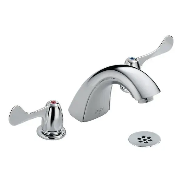 Place Order Delta 3549LF-WFHDF Commercial HDF 1.5 gpm Widespread Faucet