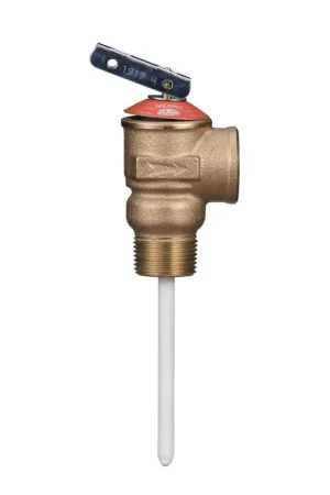 Fresh Stock Zurn TP1100A-4C-150C T&P Relief Valve MNPT x FNPT 4 Probe Set at 150