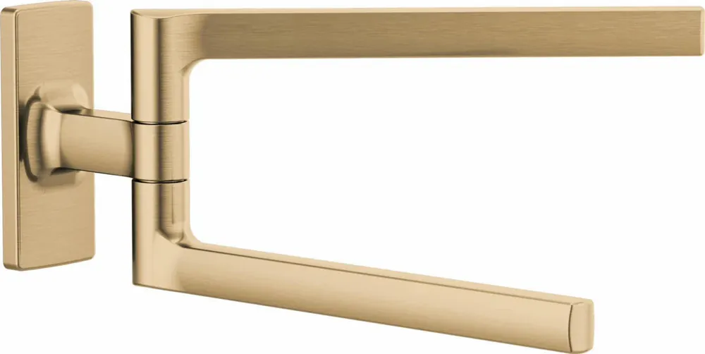 Brizo 694707-GL Kintsu 8 inches Mini Pivoting Towel Bar Next Day Delivery