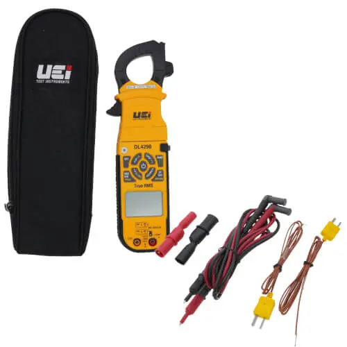 Trending Uei DL429B TRMS Advanced HVAC Clamp Meter with Wireless