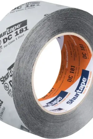 Shurtape 164686 DC 181 HVAC Grade Printed Film Tape 110 m L x 48 mm W Markdown