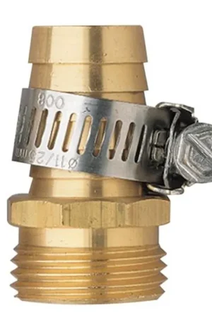 Discount Hydro-Rain 58141N 3/4 inches MHT X 3/4 inches BRB Brass Hose End