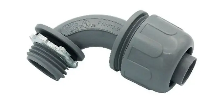 Grab Now Tradepro TP-3490CONDUITFIT Liquid Tight Connector Fitting 90 Degree 3/4 Inches Pvc